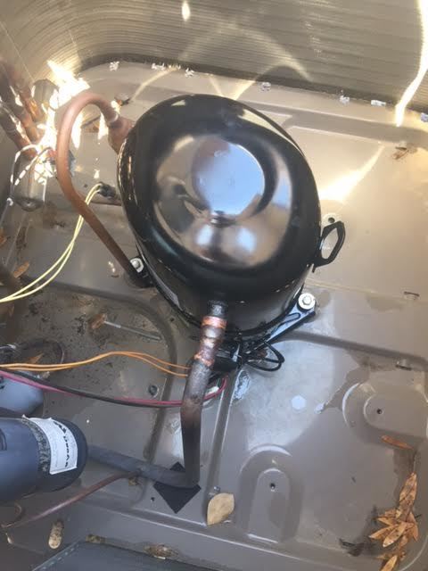 ac compressor outdoor