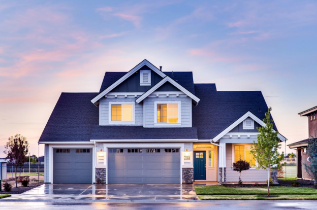 Street view of a house